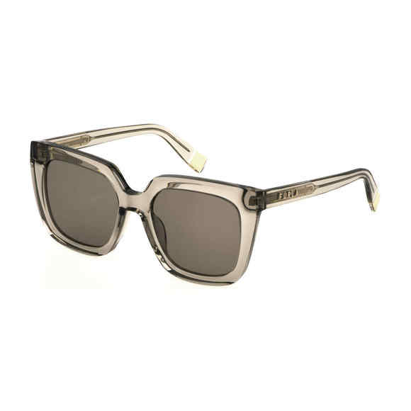 FURLA SUN SFU776V Sunglasses TRANSP.BEIGE-07TI 53mm